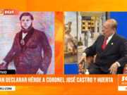 Buscan declarar héroe a coronel José Castro y Huerta