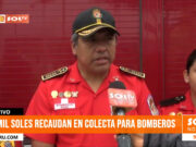 Trujillo: 272 mil soles recaudan en colecta para bomberos