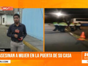 Moche: acribillan a presunta vendedora de droga en la puerta de su casa