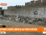 Trujillo: vecinos exigen limpieza de punto crítico en la Esperanza
