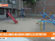 Trujillo: mejoran complejo deportivo tras reclamos de vecinos