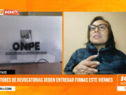 Promotores de revocatoria de autoridades deben entregar firmas este viernes 11 de octubre