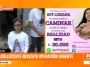 Trujillo: Adolescente de 14 años necesita operación urgente para mejorar su calidad de vida
