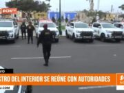 Ministro del Interior se reúne con autoridades de Trujillo para entrega de patrulleros