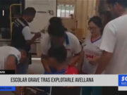 Chiclayo: Escolar en estado crítico tras explosión de pirotécnico