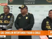 Trujillo: cae alias “Chikilin” intentando fugar a Chile