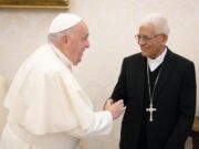 Papa Francisco recibe a Monseñor Héctor Cabrejos en Roma