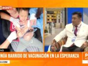 Baja vacunación infantil preocupa en La Esperanza: solo el 40% ha sido inmunizado