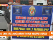 Policías en retiro de Trujillo exigen mejoras en salud