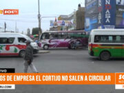 Trujillo: micros de empresa El Cortijo no salen a circular