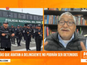 Policías que abatan a delincuente no podrán ser detenidos