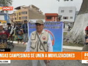 Rondas campesinas se suman a movilizaciones en Trujillo contra la delincuencia y la corrupción