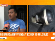 Trujillo: dejan granada en vivienda y exigen 15 mil soles en Laredo