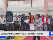 Cajamarca realiza audiencia pública sobre el controvertido proyecto minero Colpayoc en Chetilla