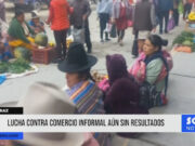Huaraz: lucha contra comercio informal aún sin resultados