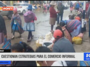 Huaraz enfrenta críticas por ineficaces estrategias contra el comercio informal
