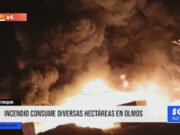 Lambayeque: incendio consume diversas hectáreas en Olmos