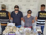 La Libertad: madre e hijo detenidos con 22 kg de pasta básica de cocaína