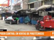 Trujillo: Vecinos exigen control en la venta de pirotécnicos ante riesgo de accidentes