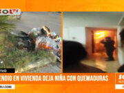 Trujillo: incendio en vivienda deja niña con quemaduras en Urb. Miraflores