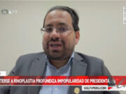 Analista político Enzo Elguera: “La presidenta no actúa con sentido común para dirigir los destinos de país”