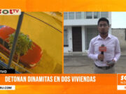 Trujillo: detonan dinamitas en dos viviendas