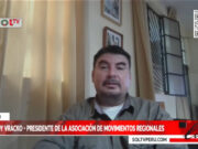 Presidente de la Asociación de Movimientos Regionales, Freddy Vracko: “Quieren relección para aprovechar recursos del Estado en sus campañas”