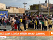 La Libertad: policía lleva alegría a niños de Moche y Quirihuac