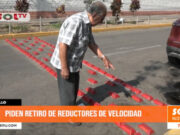 Trujillo: vecinos piden retiro de reductores de velocidad