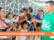 Trujillo: Más de cinco mil juguetes llegaron a niños de La Esperanza