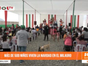 Trujillo: Más de 500 niños viven la Navidad en El Milagro