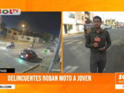 Trujillo: delincuentes roban moto a joven en La Esperanza