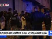 El Porvenir: dos atentados con dinamita dejan 4 viviendas afectadas