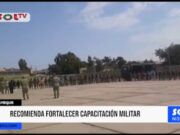 Lambayeque: recomiendan fortalecer capacitación militar