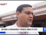 Lambayeque: gobernador defiende a funcionarios y promete obras en 2025