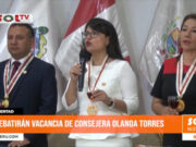 La Libertad: debatirán vacancia de la consejera Olanda Torres