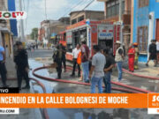 Trujillo: se incendió dos pisos de vivienda en Moche