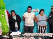 Lima: el “Grinch” de la PNP captura a tres personas con más de mil ketes de droga