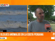 La Libertad: oleajes anómalos en la costa peruana