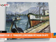 Trujillo: estudiantes de I.E. Francisco Lizarzaburu destacan en arte