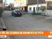 Trujillo: vecinos denuncian un año sin culminar obras en pistas