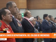 La Libertad: juramenta el Consejo Departamental del Colegio de Ingenieros