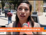 Áncash: cambian a subprefectos por incumplimiento de metas