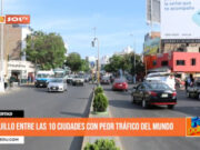 Trujillo entre las 10 ciudades con peor tráfico del mundo