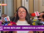 «Dina Boluarte, Adrianzén y Santiváñez, utilizan sus cargos para favorecer a su entorno político y evitar que sean detenidos»: Ruth Luque, congresista de La República