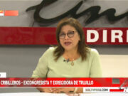 “Acuña en vez de exigir la salida de Burgos, debe pedir la renuncia de Salhuana por encubrir investigaciones” – Excongresista y exregidora de Trujillo, Olga Cribilleros Shigihara