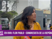 «Tenemos un Congreso sin control. Votaré a favor de la censura de la Mesa Directiva», expresó Flor Pablo, congresista de la República.