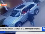 Trujillo: roban a mano armada a familia en exteriores de vivienda