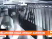 Piura: niño arroja cuetecillos a vivienda y desata pánico
