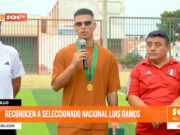 Trujillo: Reconocen a seleccionado nacional Luis Ramos